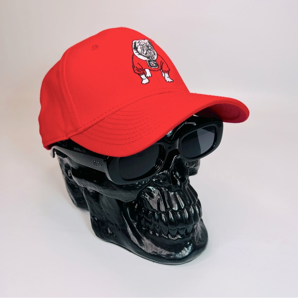 The Game Rare UGA VI (Whatchagot Loran) Red Garment Washed Twill Cap